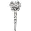 Halo Semi-Mount Diamond Ring - Image 3