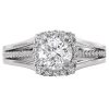 Split Shank Semi-Mount Diamond Ring - Image 2